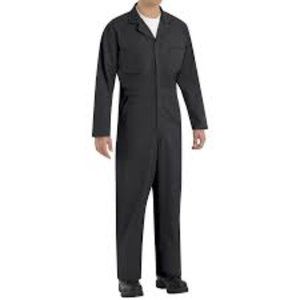 Red Kap Mens Twill Action Back Coverall 42-Long